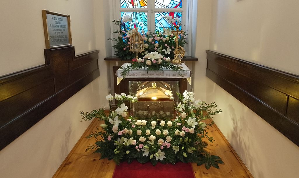 Visita a la celda de santa Sor Faustina